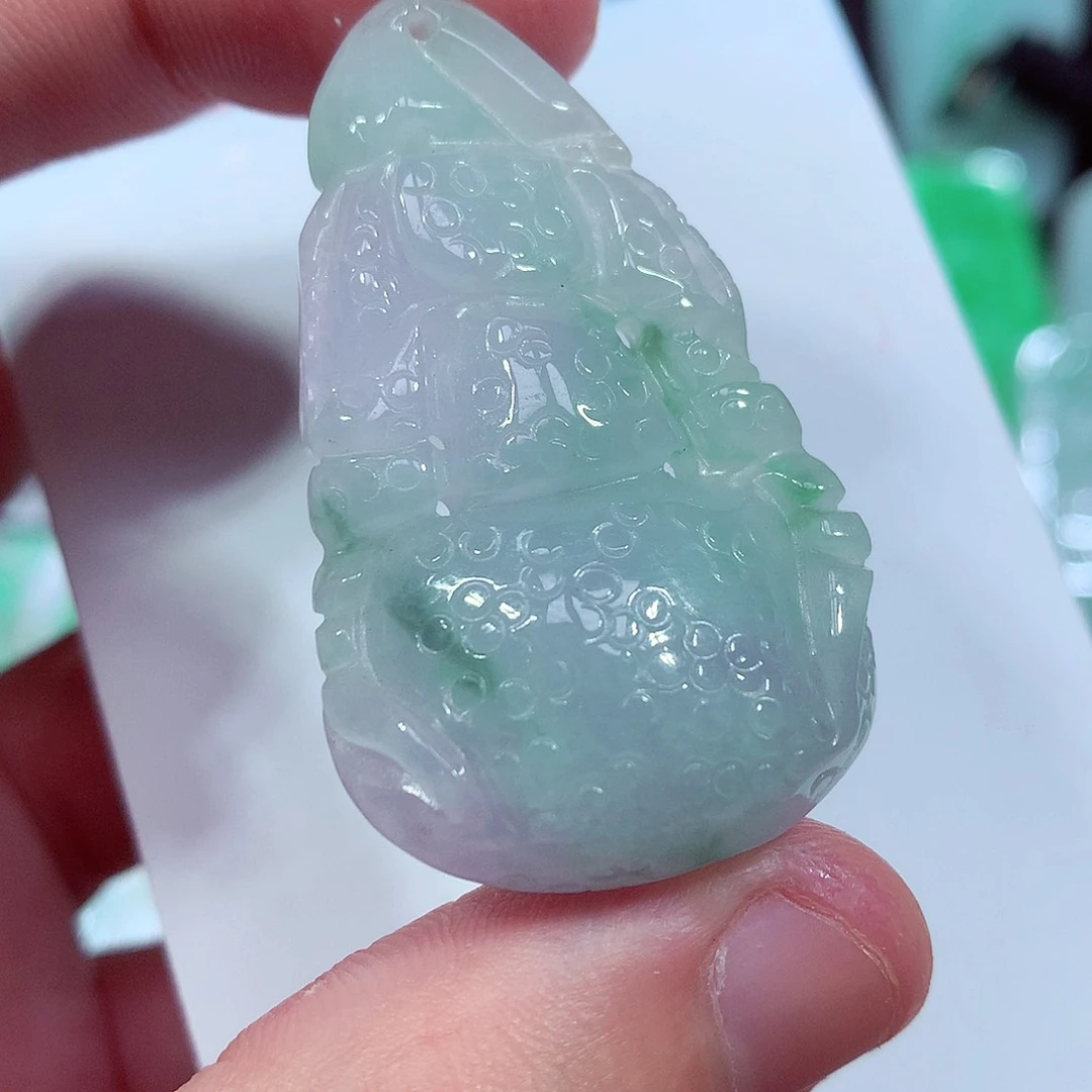 翡翠未镶嵌吊坠(不含链)缅甸翡翠