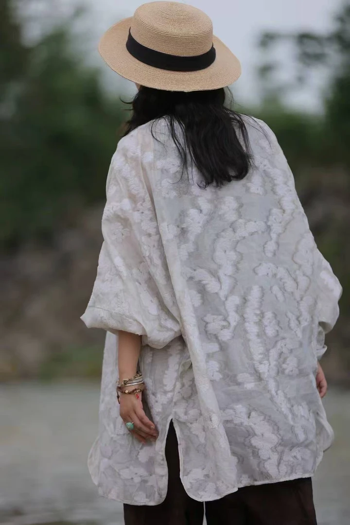 布忘初心分享 古蘭木GW7170 外套 衣长88