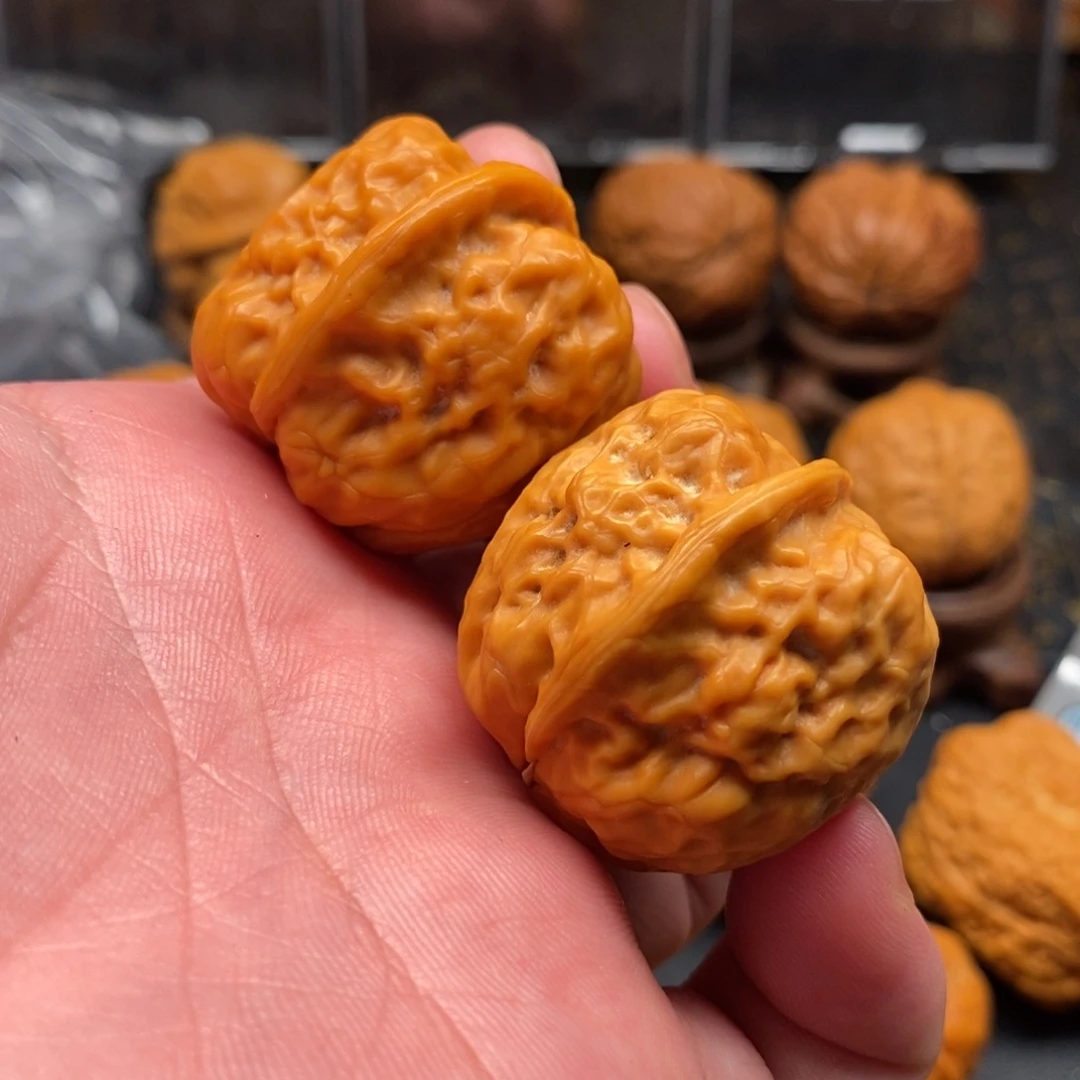 把件文玩核桃香妃蛤蟆头