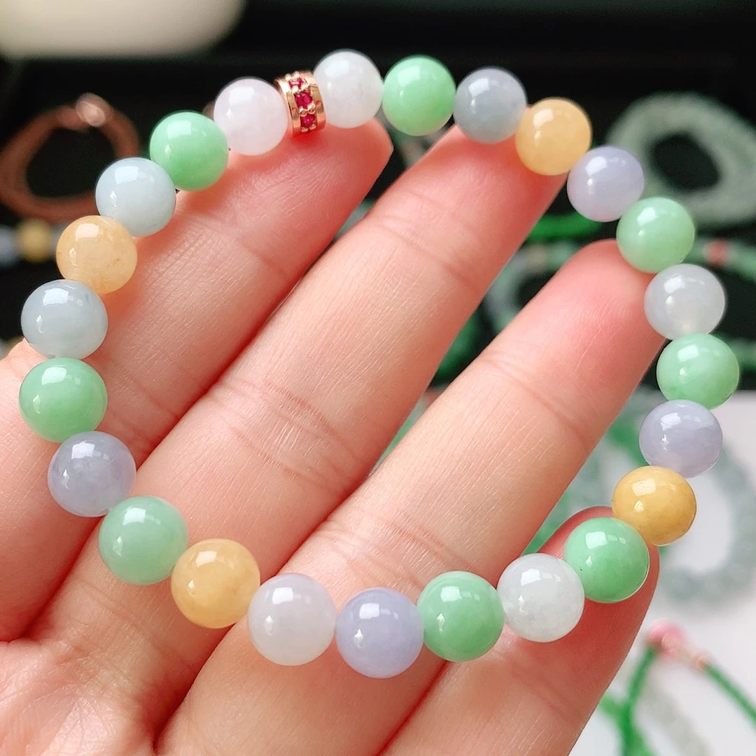 翡翠未镶嵌手链翡翠