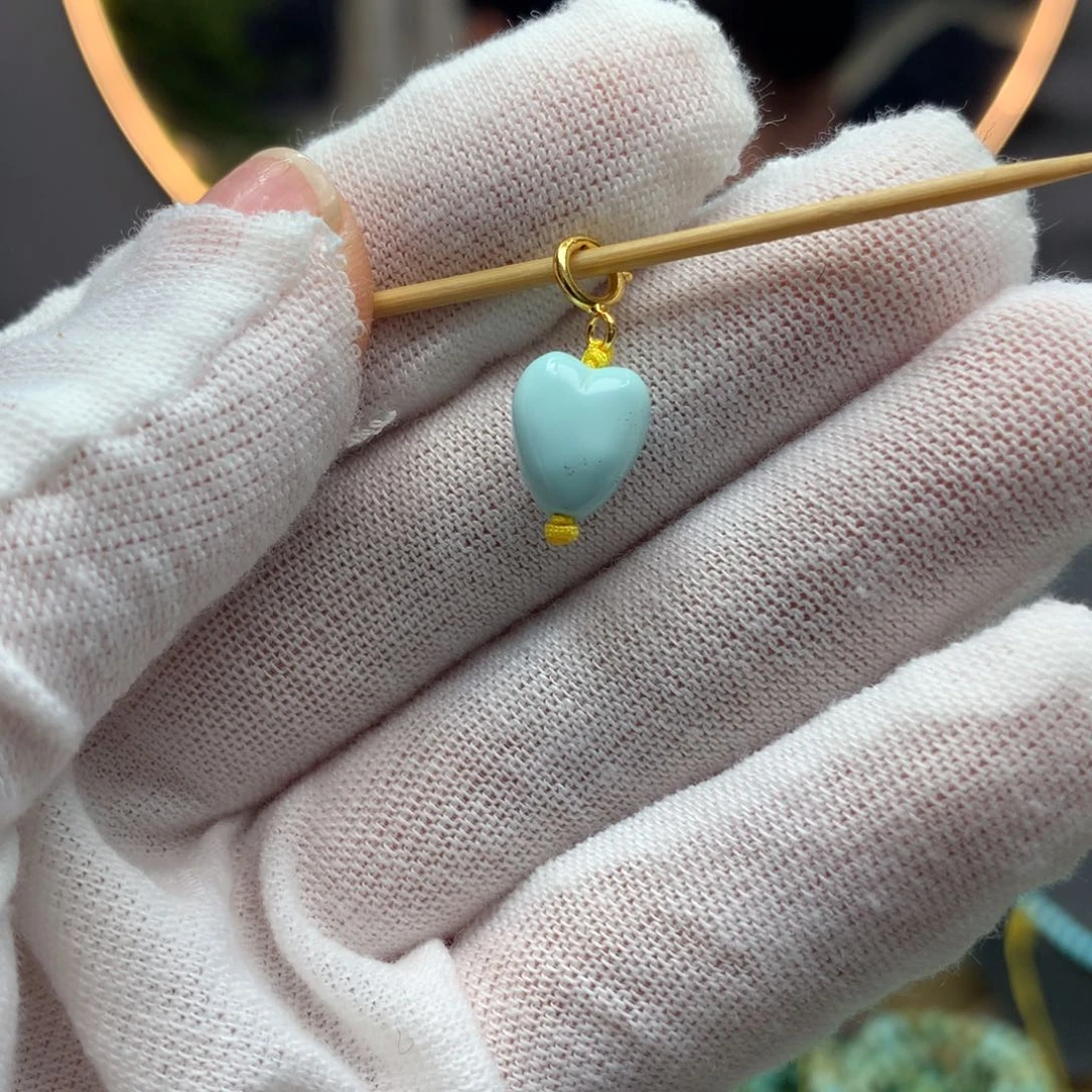 绿松石挂件未镶嵌