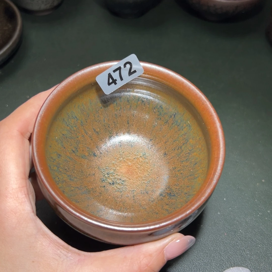 茶盏全手工原矿原釉建盏