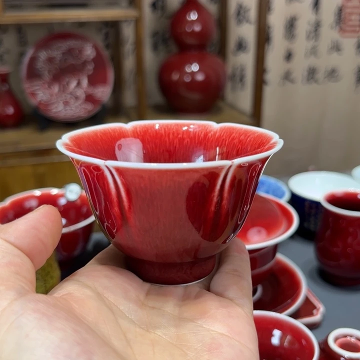 景德镇陶瓷玉兰杯