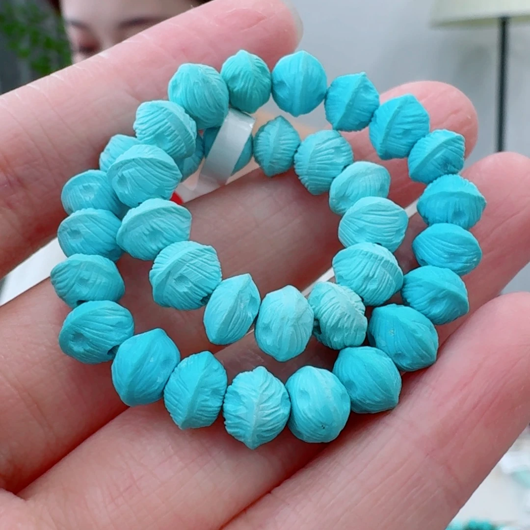 未镶嵌绿松石珠宝奇石