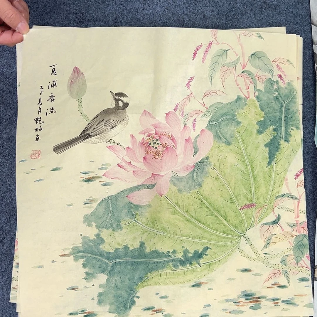 国画国画作品纯手绘