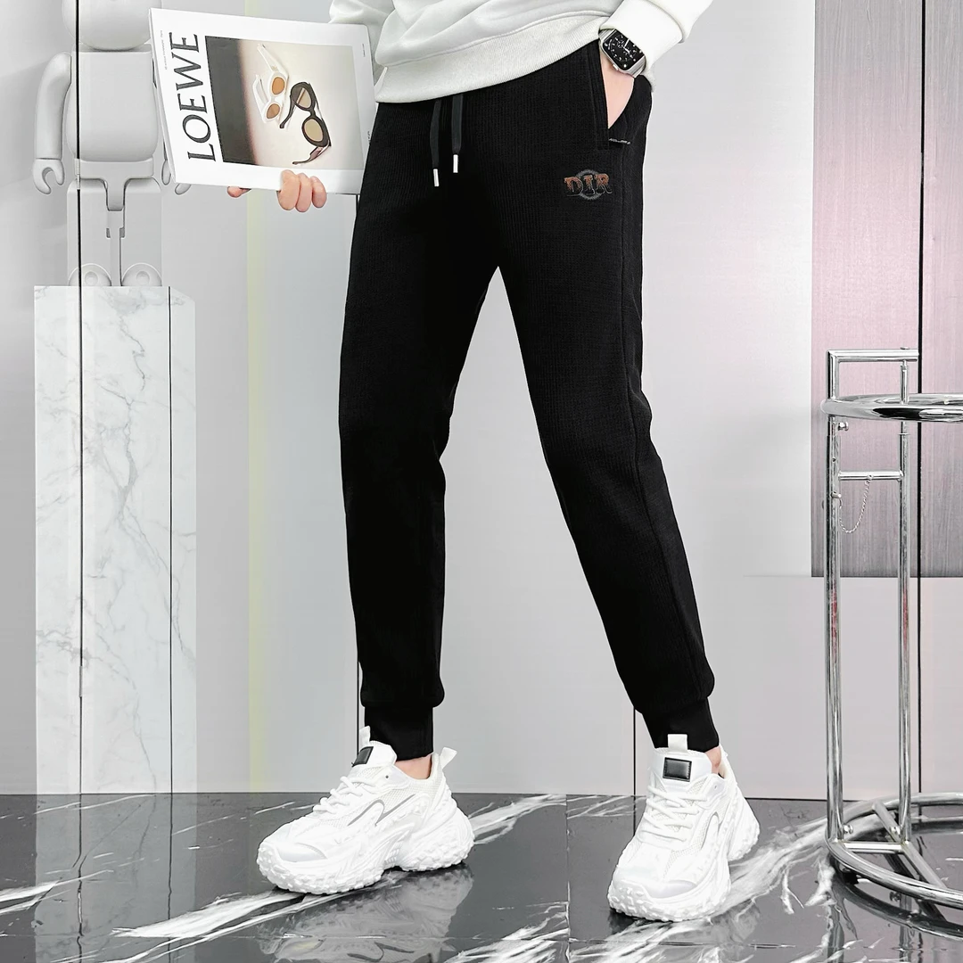 【汇佳服饰】ZB0098-秋冬灯芯绒奥粒绒轻奢休闲裤欧货时尚百搭卫裤