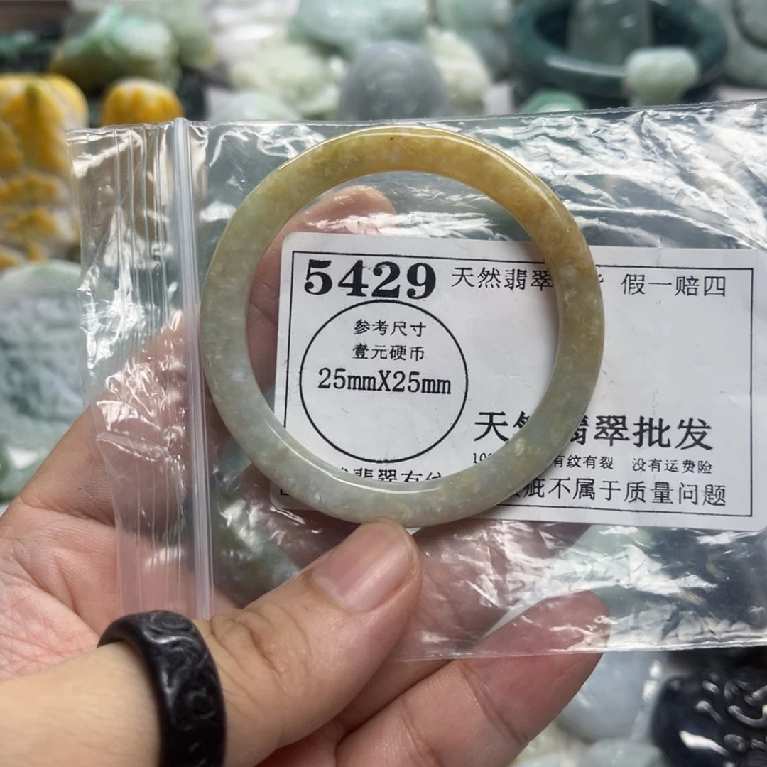 翡翠未镶嵌颈饰5429