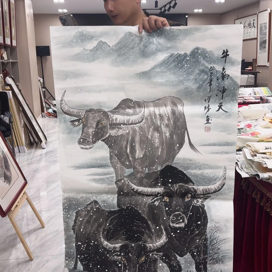 国画国画作品多次入选