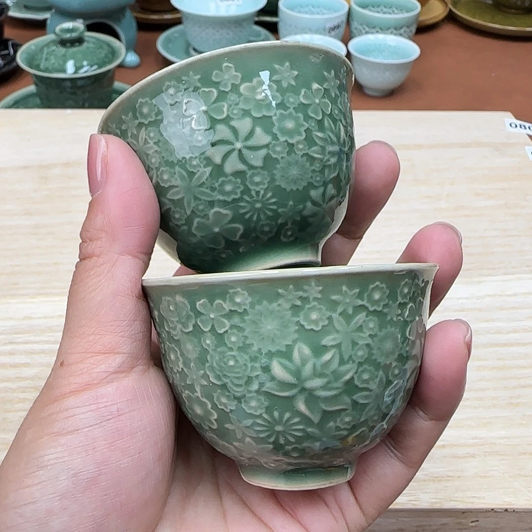 龙泉敬悦青瓷品茗杯