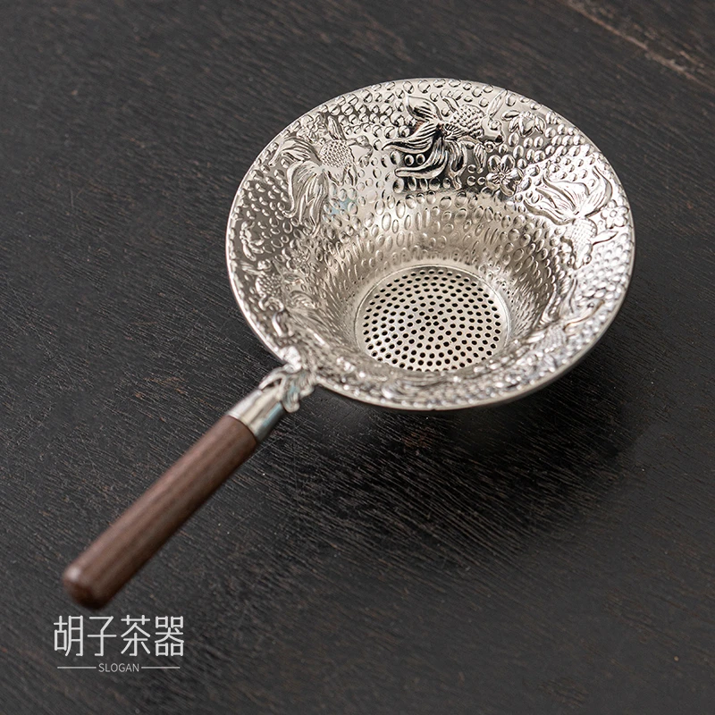 茶过滤茶漏茶虑功夫茶具配件茶桌摆件倒茶过滤器2850