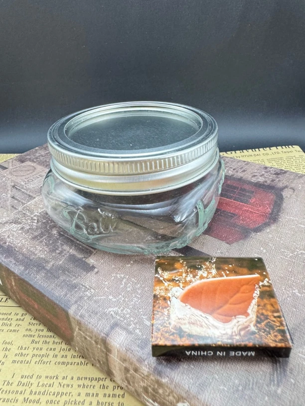 梅森瓶+陶土片套组保湿分体盖新手必备可装50g50克密封50G