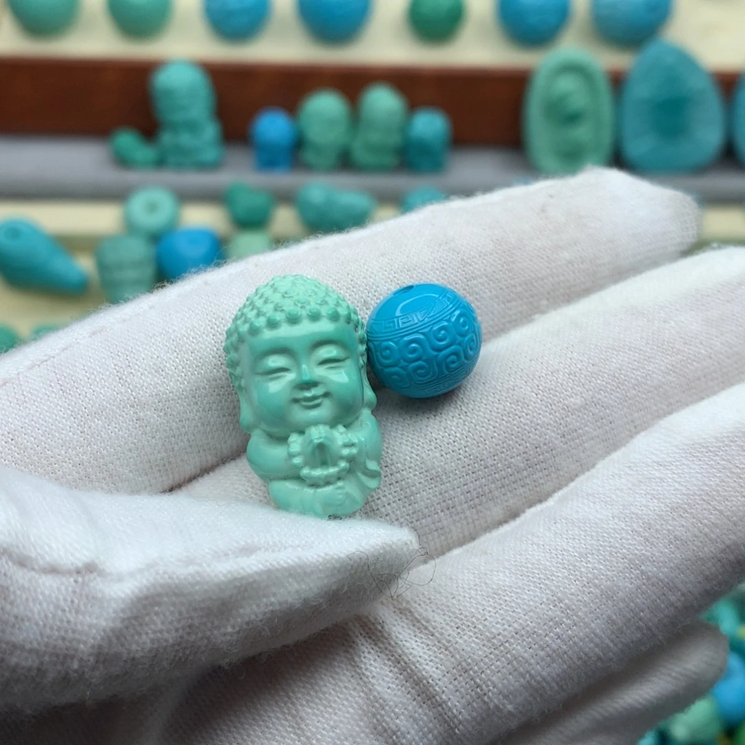 宁***儿高瓷精品宝宝佛吊坠