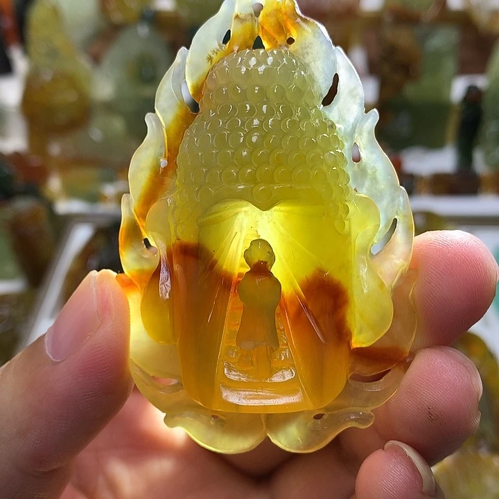 未镶嵌蛇纹石玉珠宝半成品