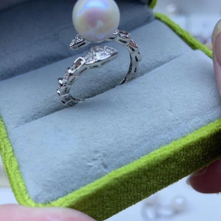 戒指未镶嵌淡水珍珠