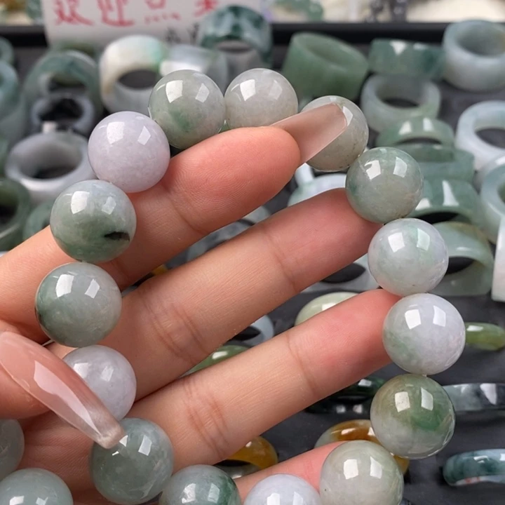 手串翡翠未镶嵌翡翠