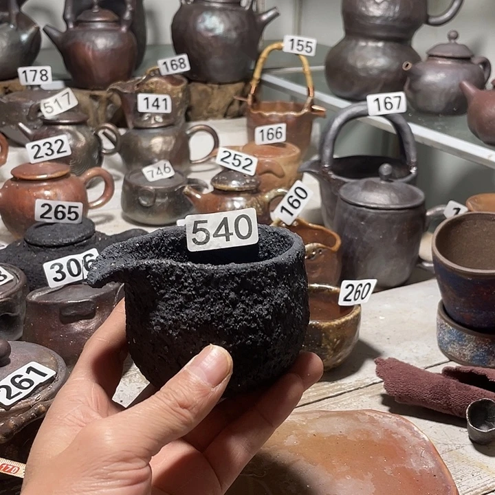 纯手工柴烧茶具精品