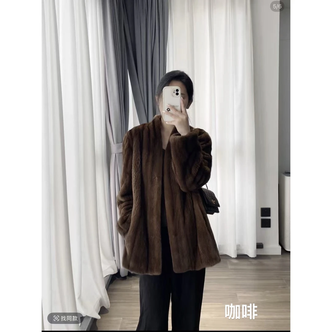 【坦姐严选 实体品质】新款加厚毛绒外套25075
