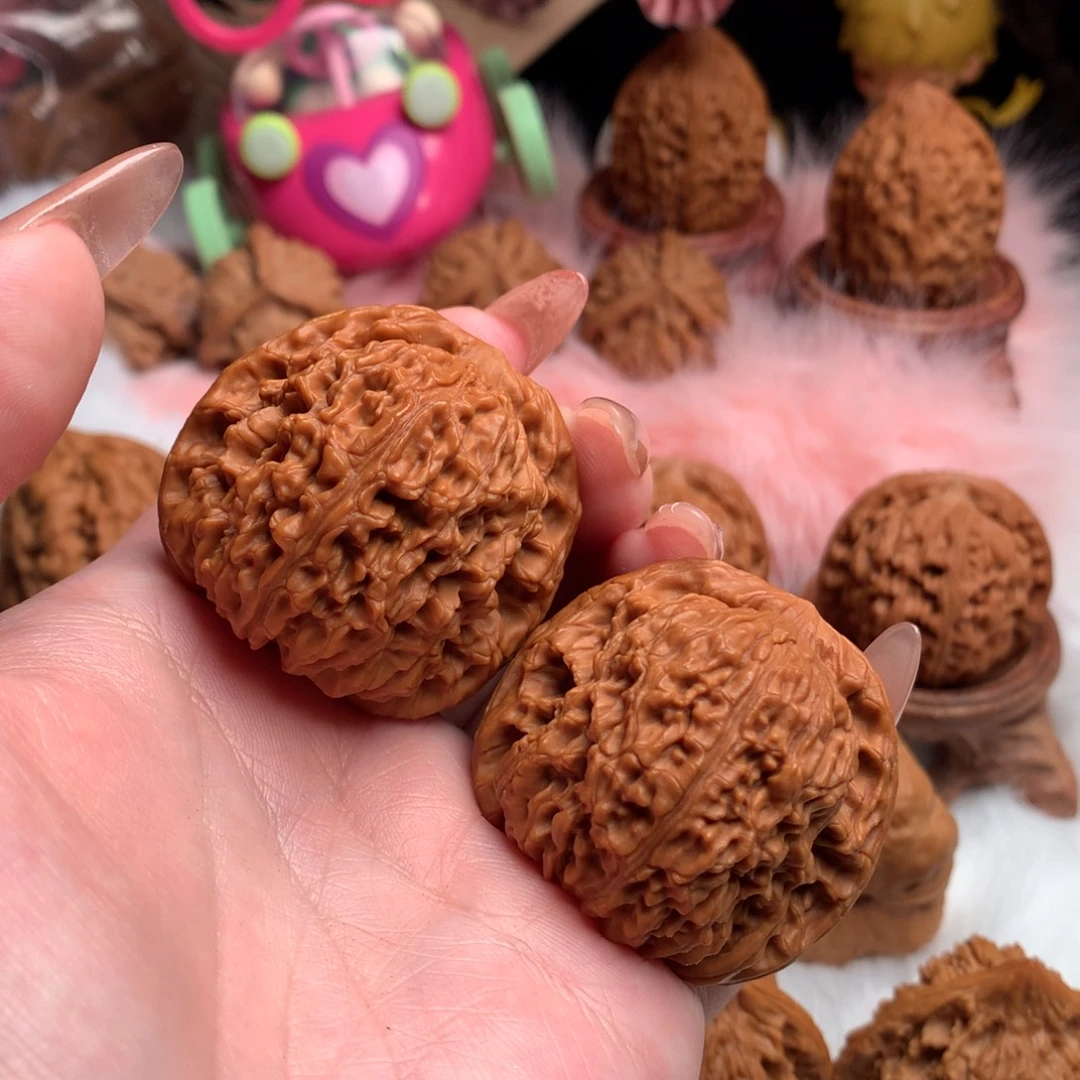 文玩核桃把件42南疆石