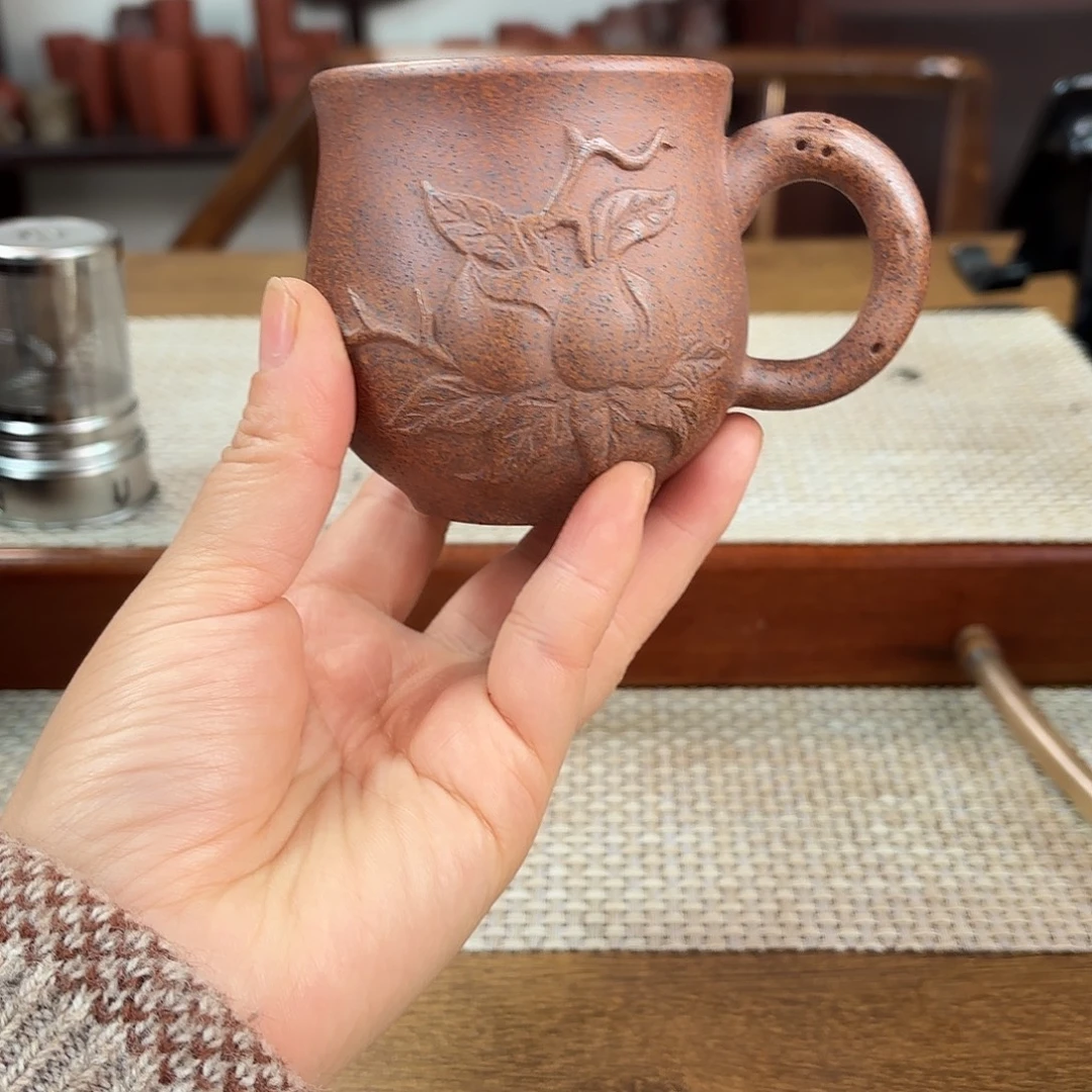 紫砂茶杯宜兴紫砂杯