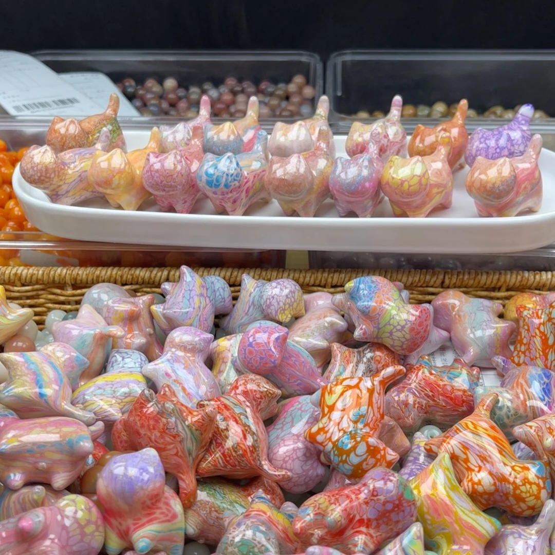 白玉菩提吊坠q30-40mm/1颗大漆猫猫