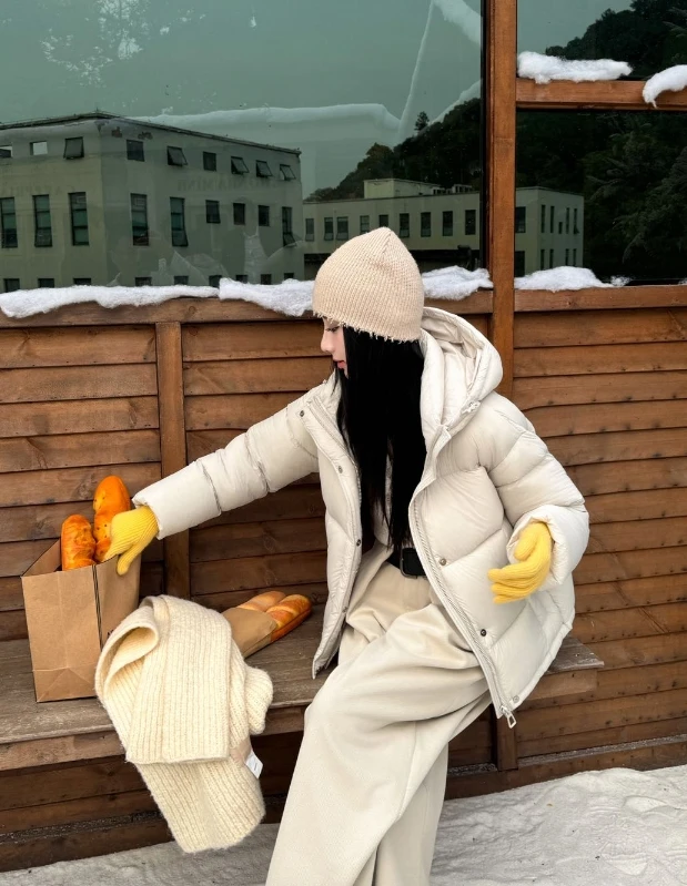 【羽暮】#时尚泡芙羽绒服#932 kc