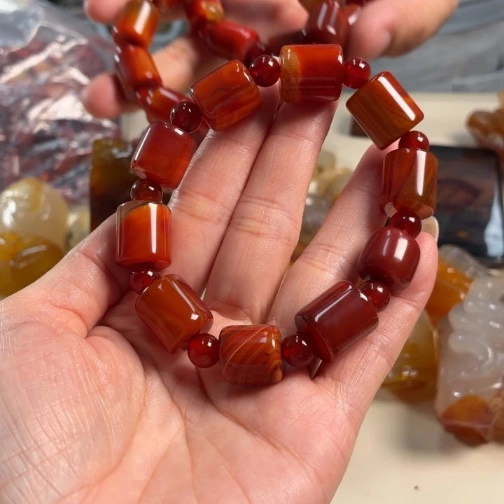 玛瑙/玉髓吊坠(不含链)未镶嵌