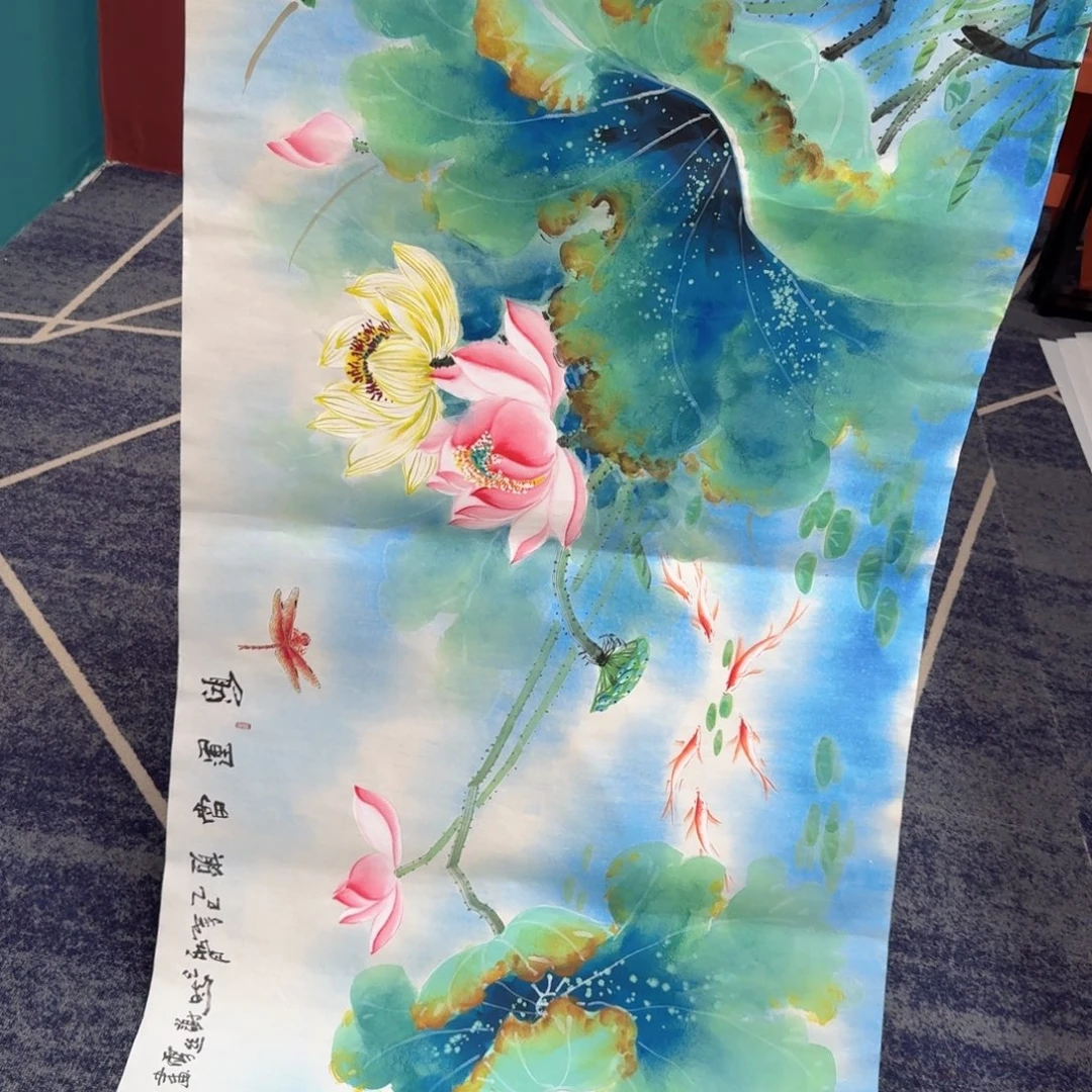 国画国画作品山水花鸟