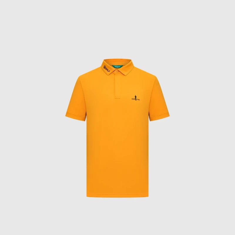 【功能细珠地】比音勒芬高尔夫2024夏季新款透气排汗短袖polo衫男