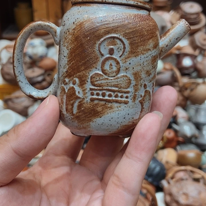 柴烧老岩泥高端茶器