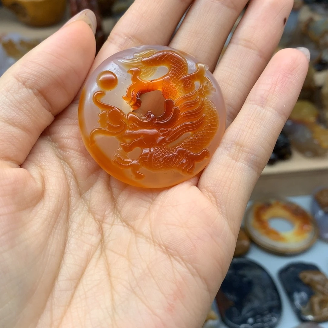 未镶嵌吊坠(赠链)玛瑙/玉髓