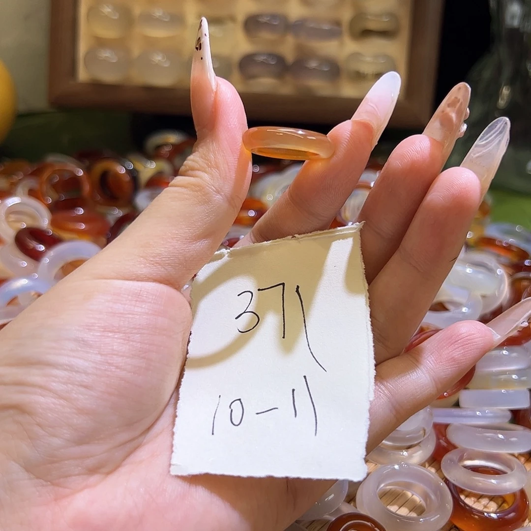 未镶嵌戒指玛瑙/玉髓