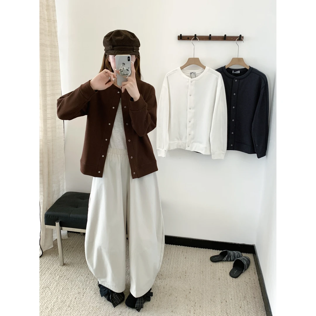 百搭棒球服宽松外套863