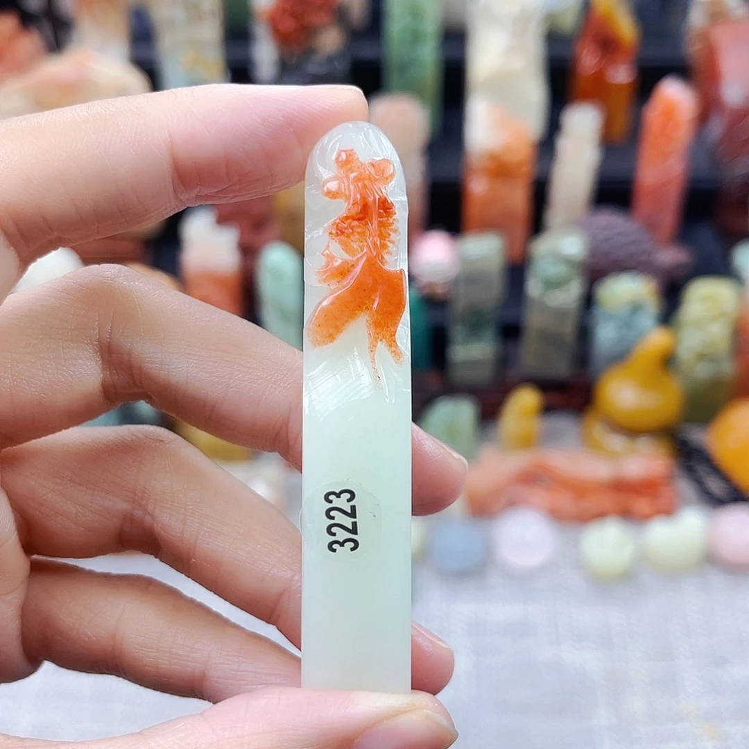 寿山石印石凊*3222包邮bao k