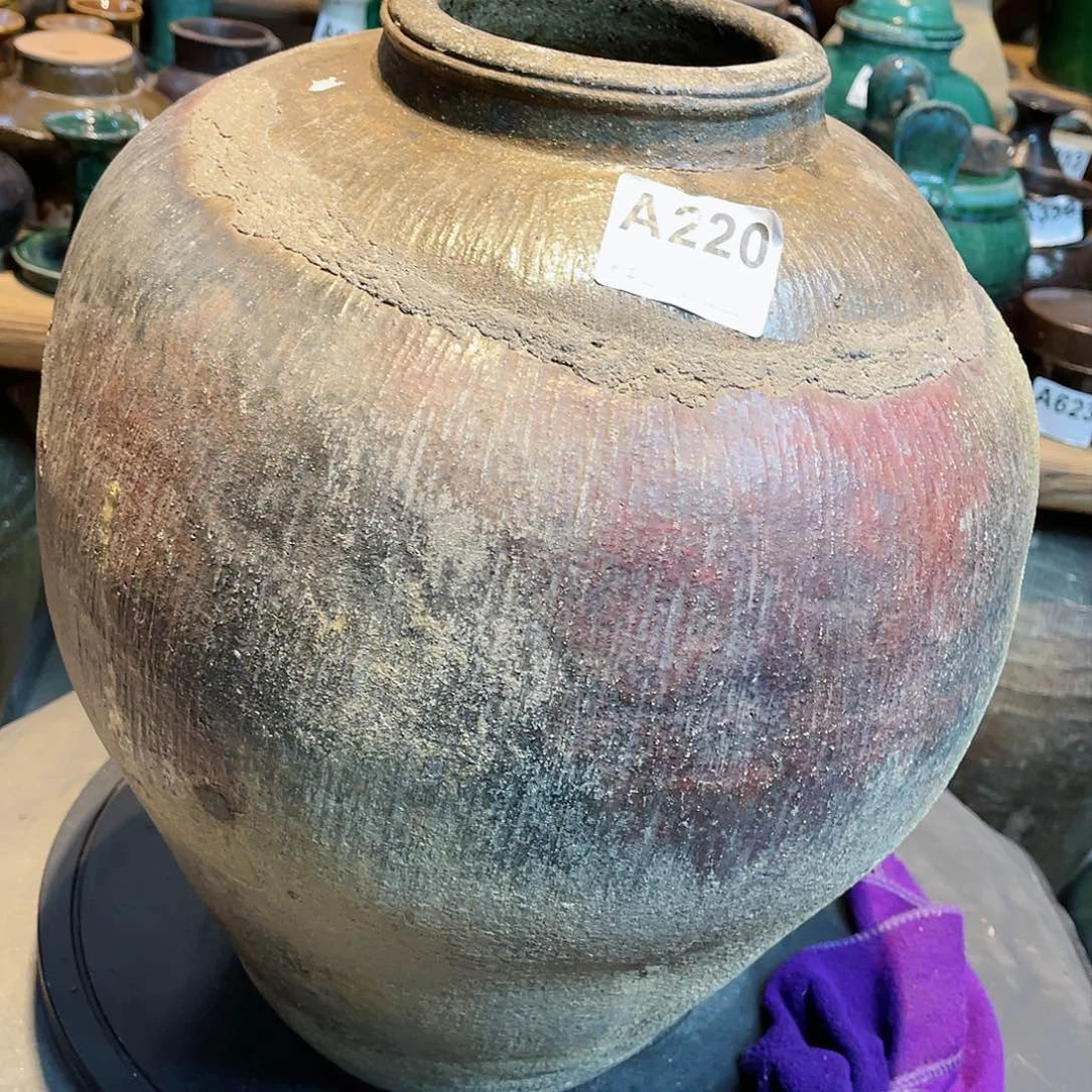 四**慢翔宇老物件老陶罐a220