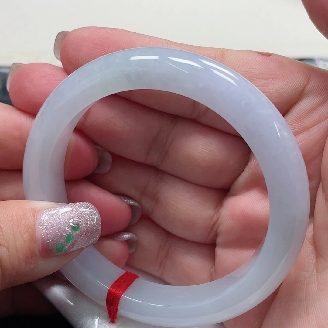 未镶嵌手镯翡翠缅甸翡翠手镯57圈