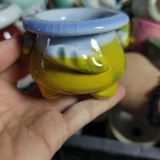 景德镇手工高温陶瓷：内4.5口高6