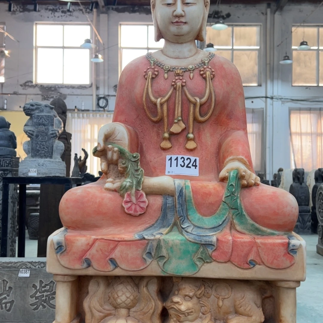 -***-砖雕汉白玉，佛像不包邮。