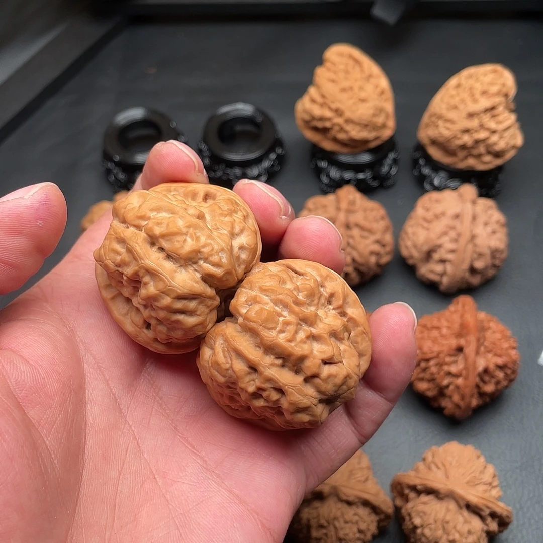 随***.文玩核桃把件蛤蟆头文玩核桃