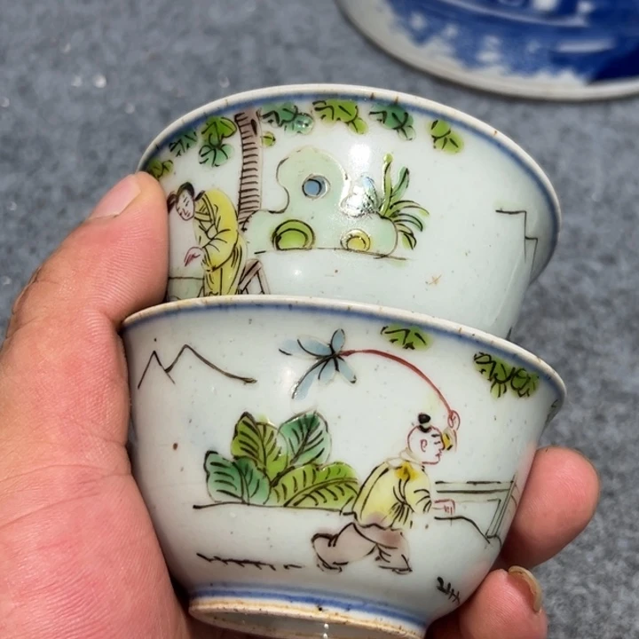 真***们摆件景德镇陶瓷艺术品