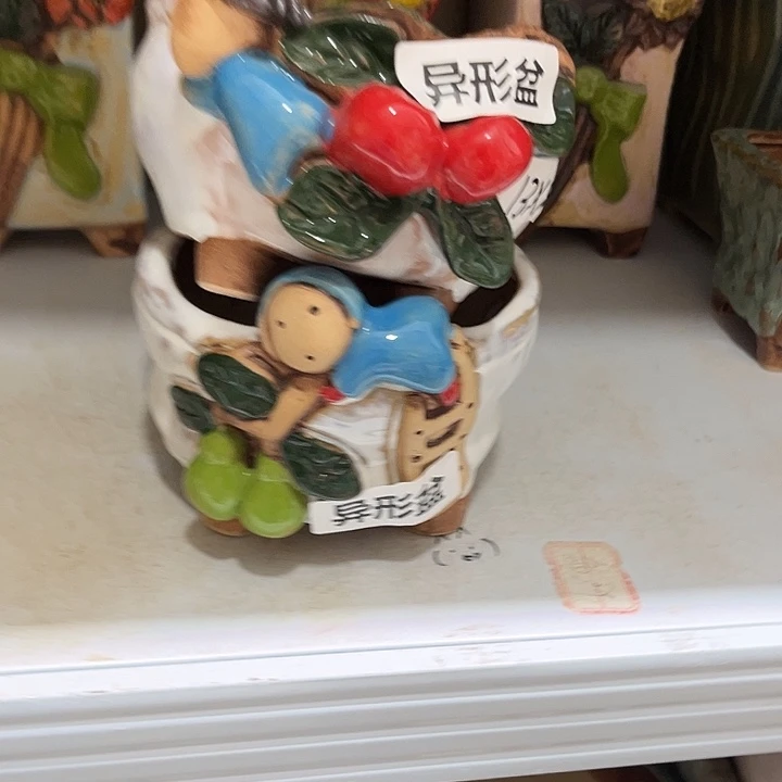 花盆紫砂粗陶材质多肉花盆