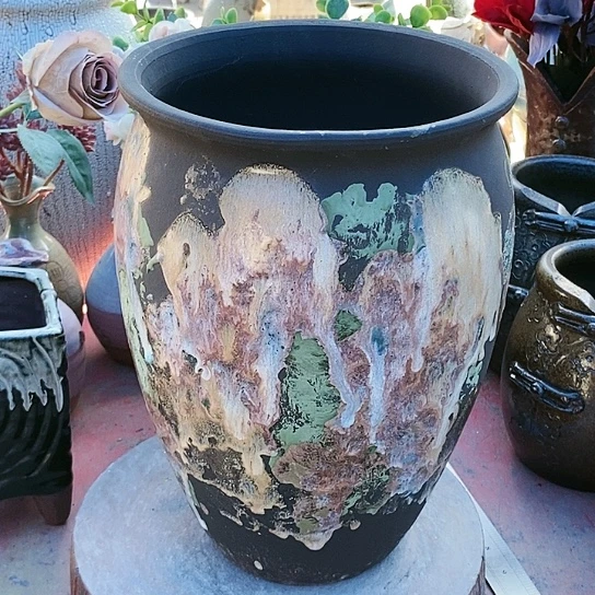 【闪购商品】紫砂花盆20.31花盆花盆