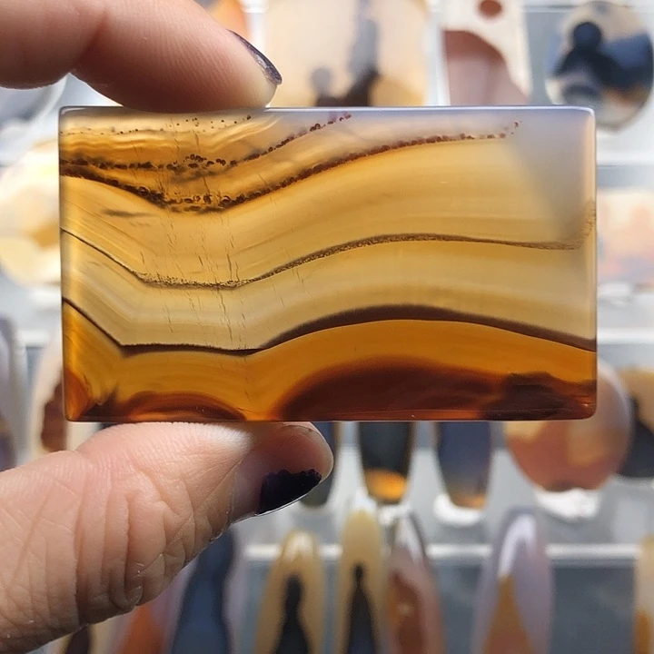 玛瑙/玉髓合金颈饰24