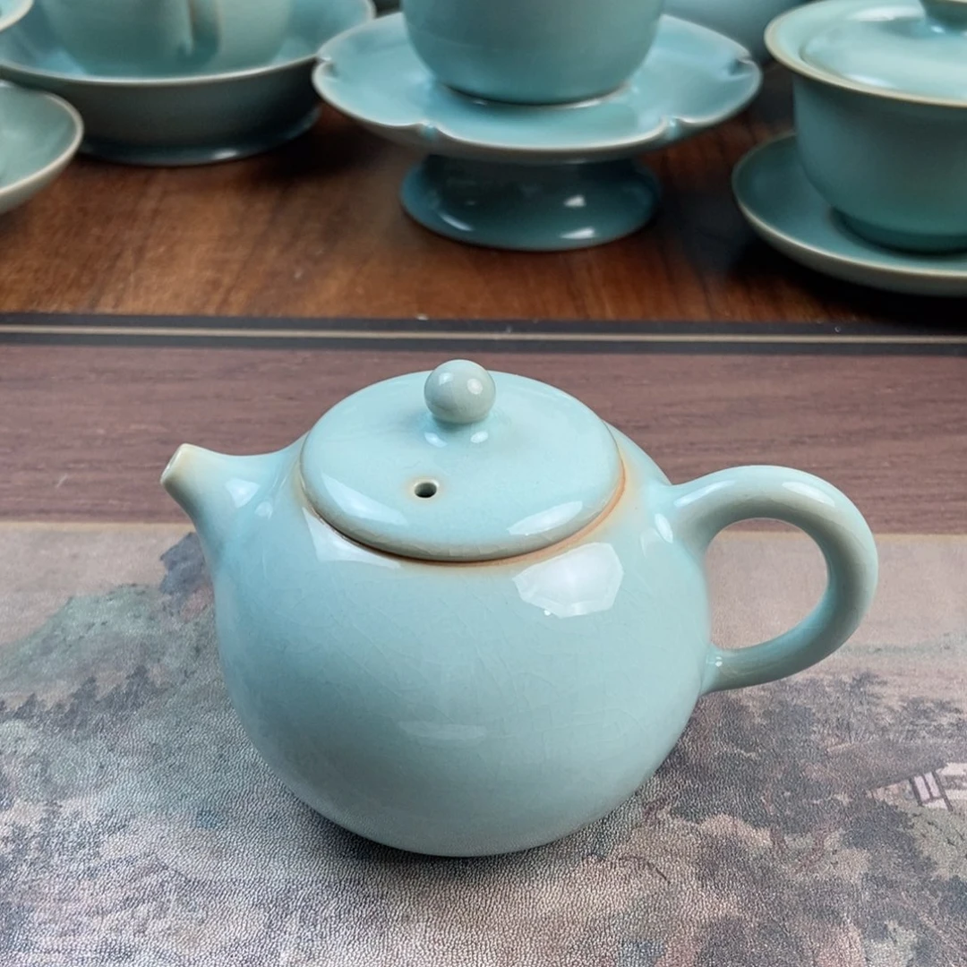 摆件原产地原矿汝瓷～茶器