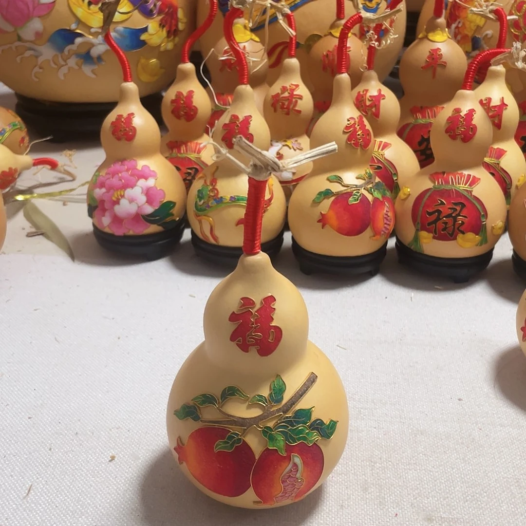 慕***萧木葫芦福禄石榴小