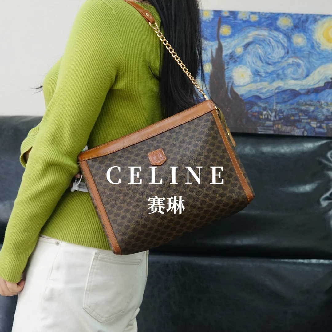 95新 Celine/思琳 老花单肩包/JJ03603024/3024