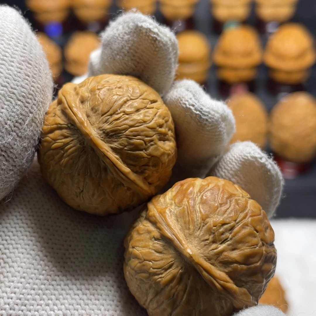 把件文玩核桃Y3黄胖32尺