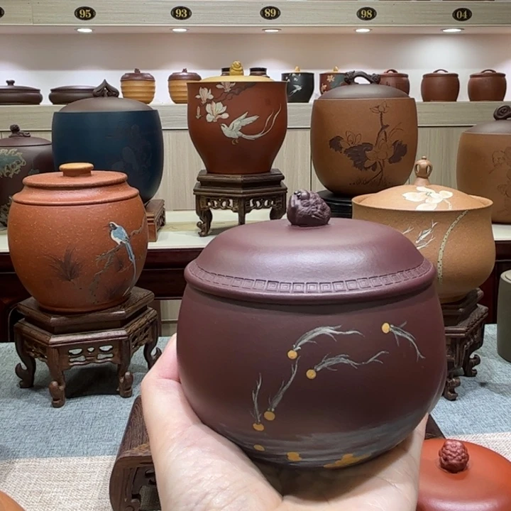 紫砂茶叶罐茶叶罐