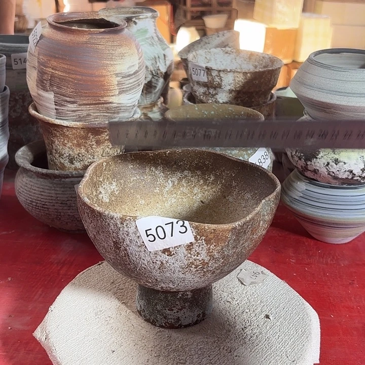 摆件高14，口18，有孔，5073