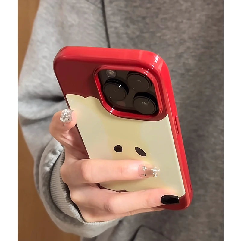 韩风个性苹果适用iPhone16/15promax苹果13手机壳14软12小众11套