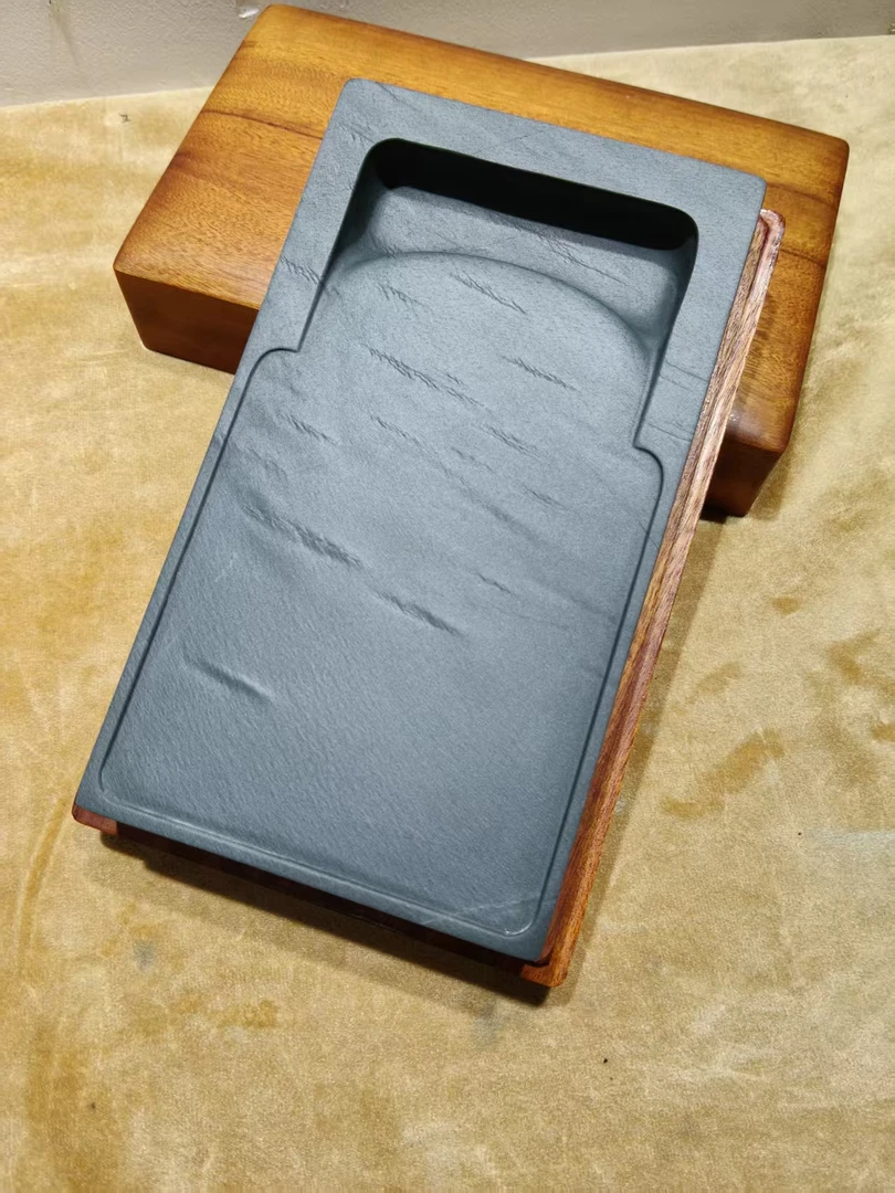 长方门字砚歙砚唐眉，17.4-10-3.3厘米